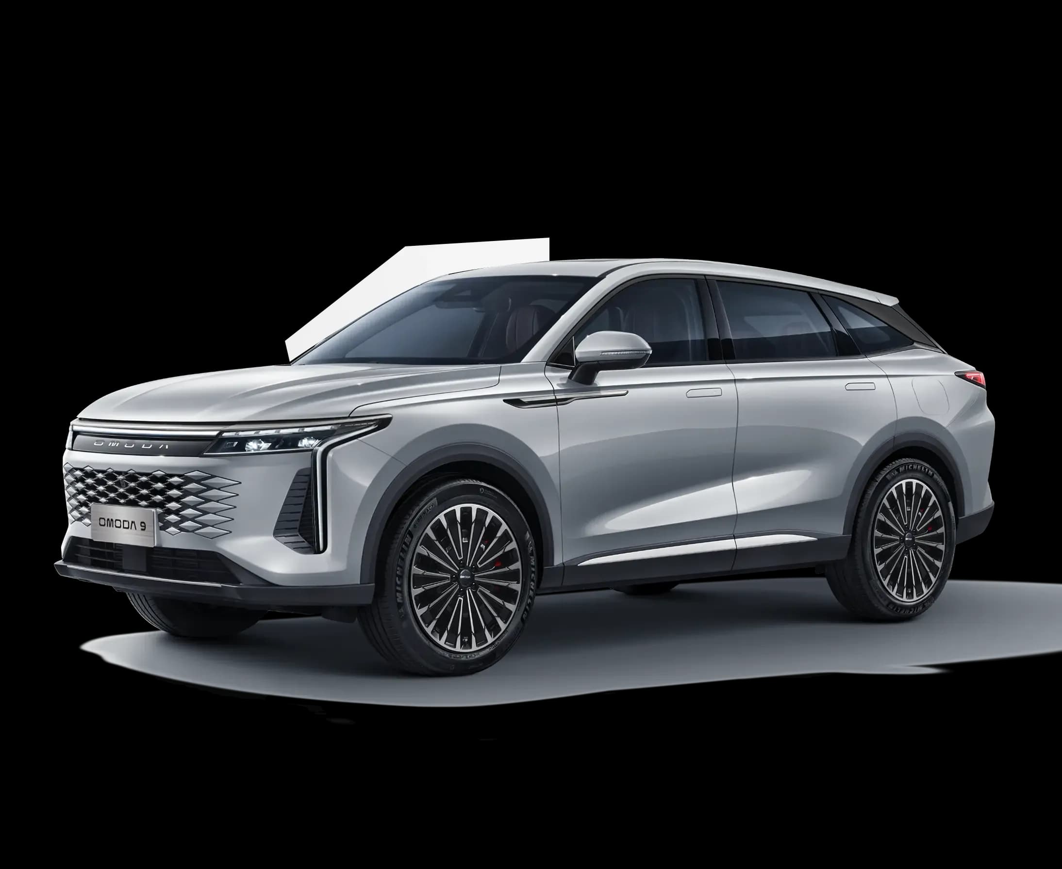 OMODA C9 PHEV - 590 BHP AWD Hybrid SUV in Ivory White