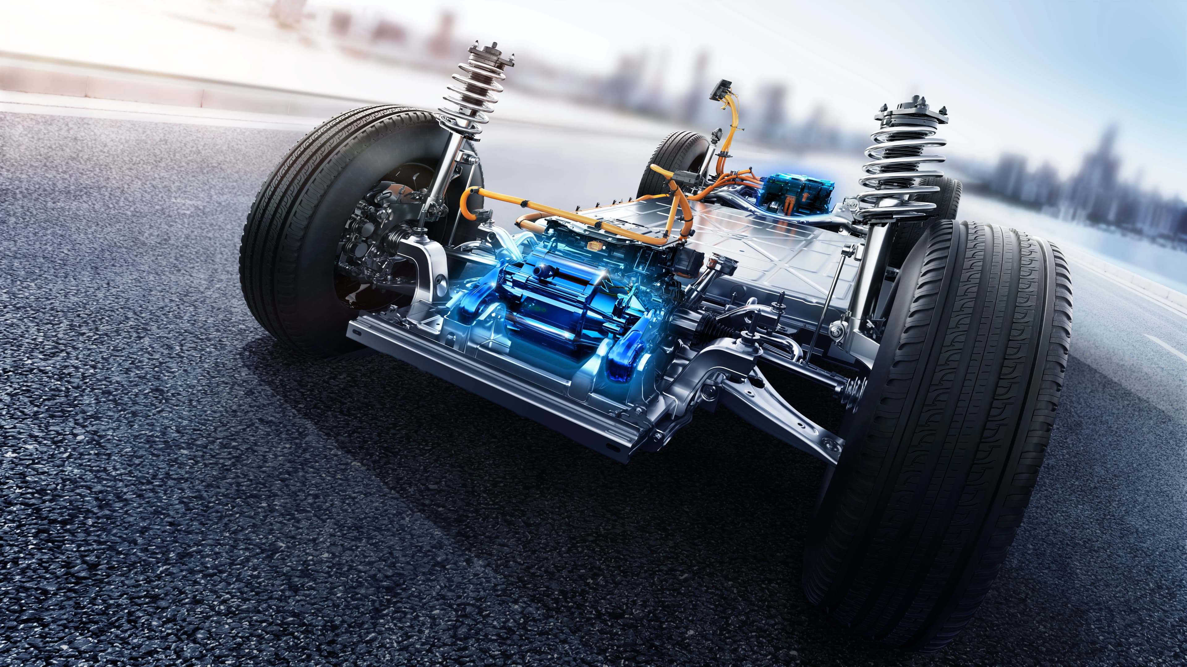 J6 dual motor AWD system
