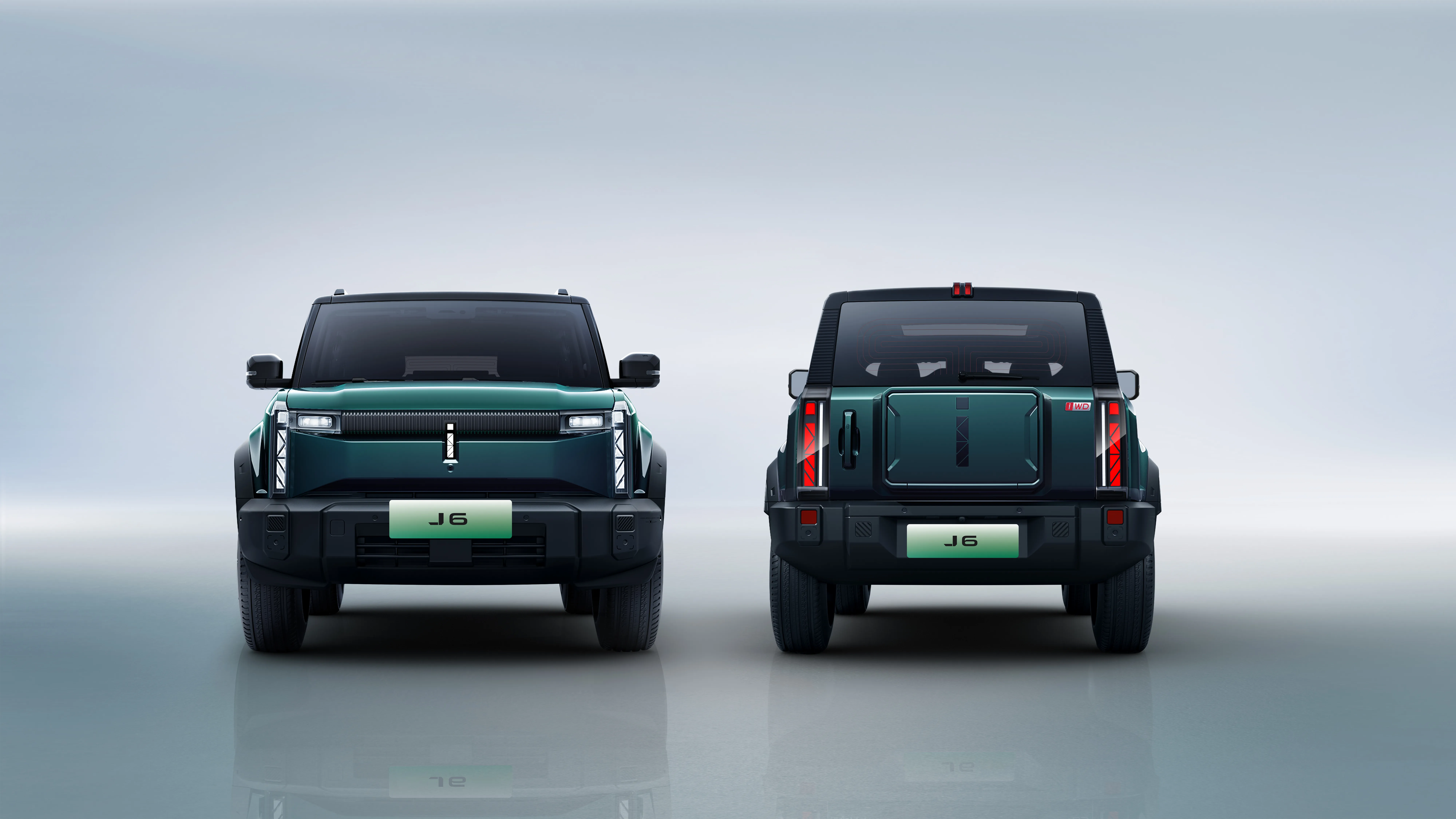 Jaecoo J6 exterior design showcasing one box style off-road capability